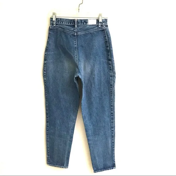 Vintage Taboo Retro high waisted high-rise tapered leg denim jeans 26*‎ - Image 2