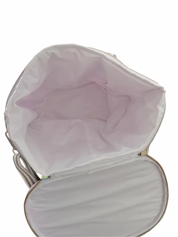 Lilly Pulitzer Deluxe Wine Carrier Amarena Cherry Tropical With A Twist - Image 4