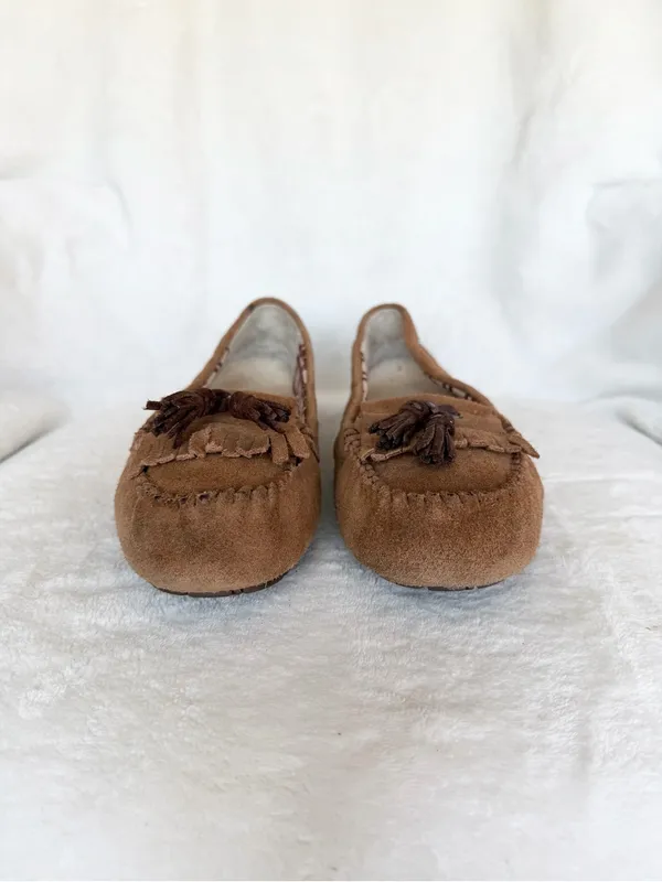 UGG Australia Lizzy Slipper Shoe Chestnut Brown Size 8 - Image 3