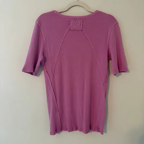 We The Free BUNDLE OF 2 Picture You T-Shirts Pink & White Women's Size L - Image 6