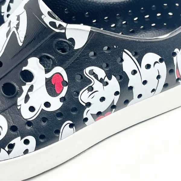 NATIVE x Disney Mickey Mouse Black Slip On Shoes 5 Beach Water Park Vacation - Image 4