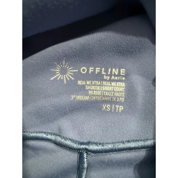 OFFLINE by Aerie Real Me Xtra Shortie High Rise Athletic Shorts‎ XS 3" Inseam - Image 4