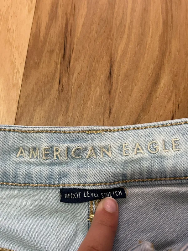 American Eagle Light Blue  Shorts - Image 4