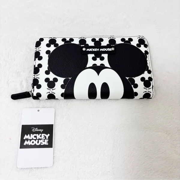 Disney Mickey Mouse Black and White‎  Wallet  NEW - Image 2