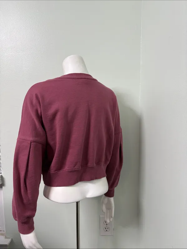 Burn Boot Camp Sweatshirt XS Red - Image 3