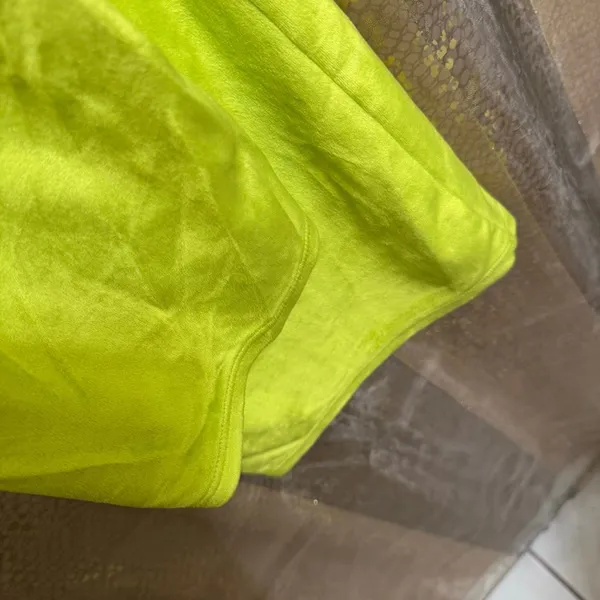 Aerie Dreamy Velour Lime Slush Green Cozy Lounge Sleep Pants XL - Image 7