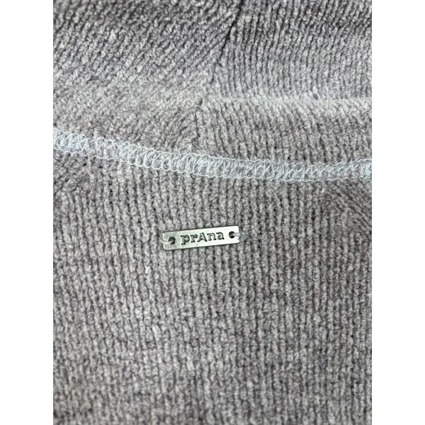 Prana Auberon Cowl‎ Neck Sweater Womens Small Grey Purple Long Sleeve Pullover - Image 5