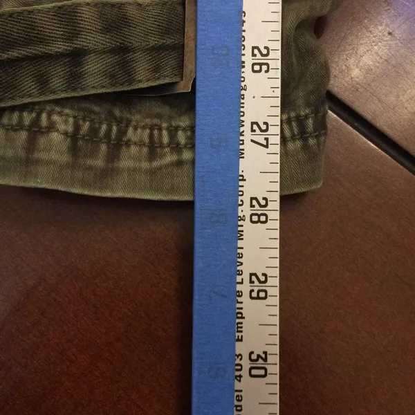 Free people can’t compare slouchy cargo army green xs - Image 7
