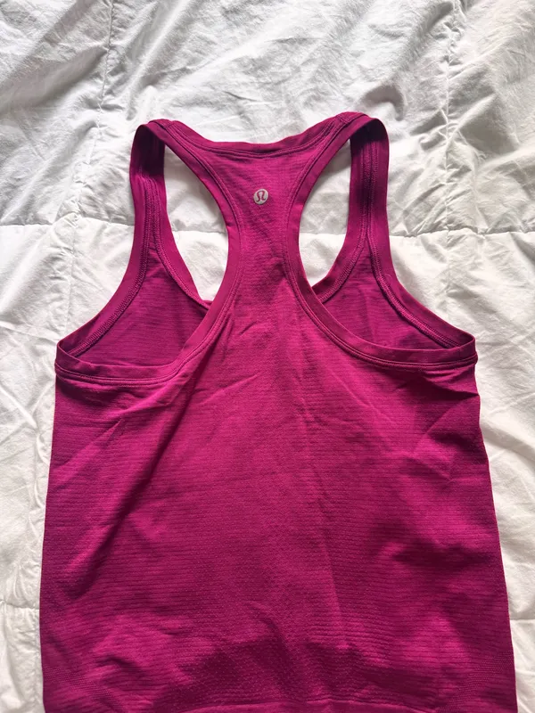 Pink Racerback Lululemon Tank - Image 3