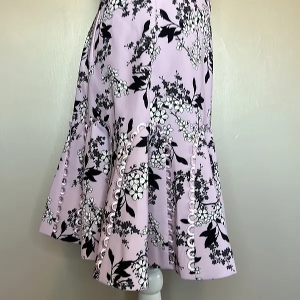 Keepsake x Revolvr Cherished Floral Mini Dress in Lilac Floral New Size Small - Image 7