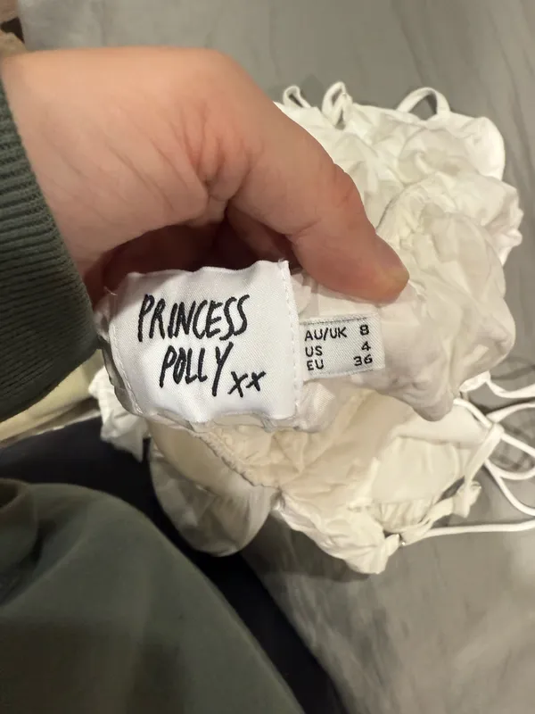 Princess Polly Dress White - Image 2