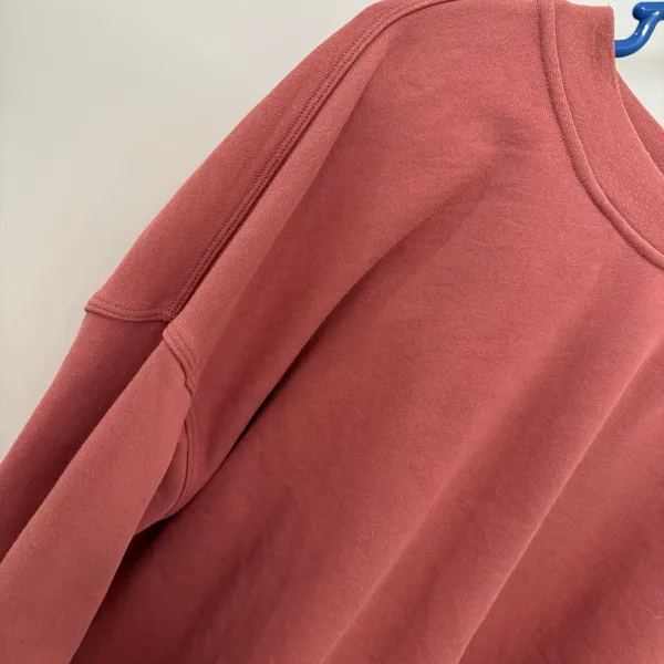 Lululemon Perfectly Oversized Crewneck Pullover Soft Cranberry - Image 3