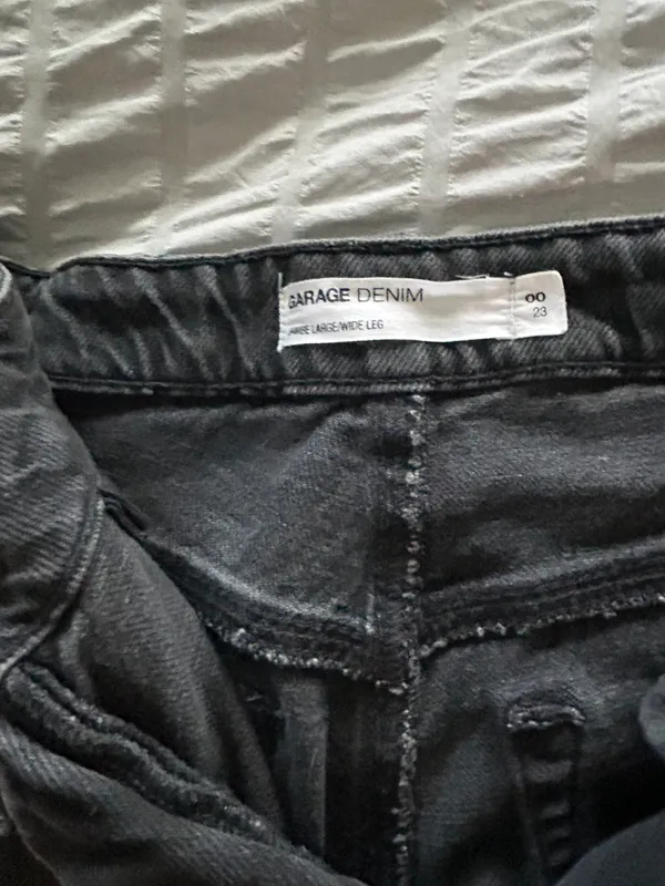 Garage Denim Black High-rise Jeans - Image 3