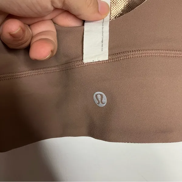 Lululemon align reversible yoga bra metallic shimmery and brown women’s size 8‎ - Image 8