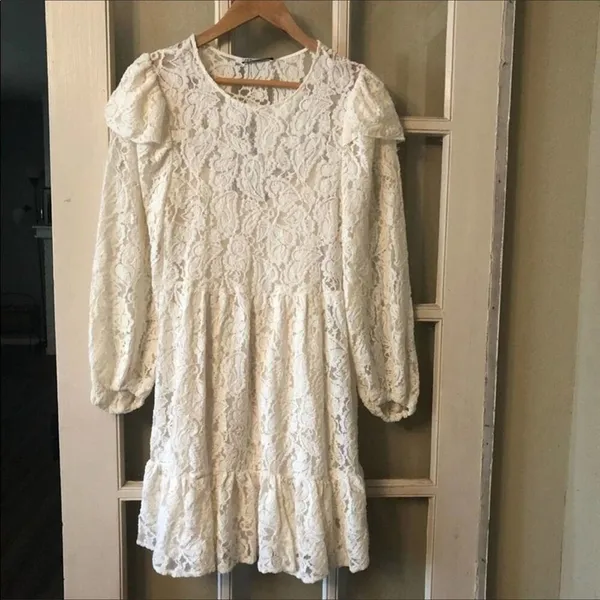 New‎ Zara Lace Dress - Image 9