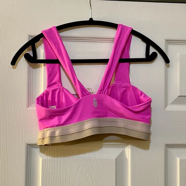 FP Movement by Free People Pink and Tan Top - Image 2