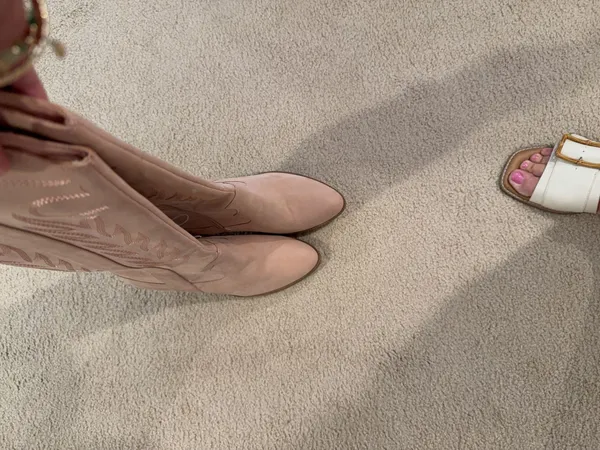 Altar'd State Jewell Blush Western Boots Size 8 - Image 5