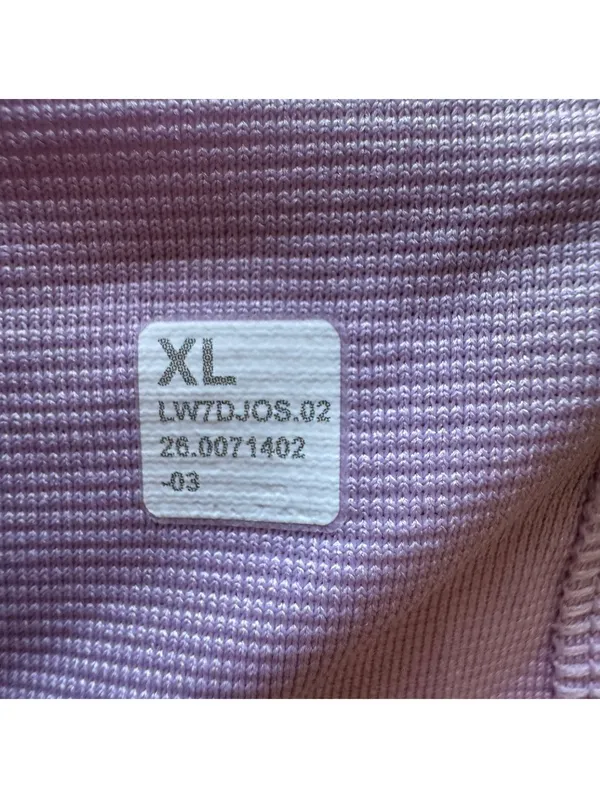 Lululemon Speed Up Short High Rise 4” Mesh Vent Lilac Play Size XL/Size 12 NWT - Image 6