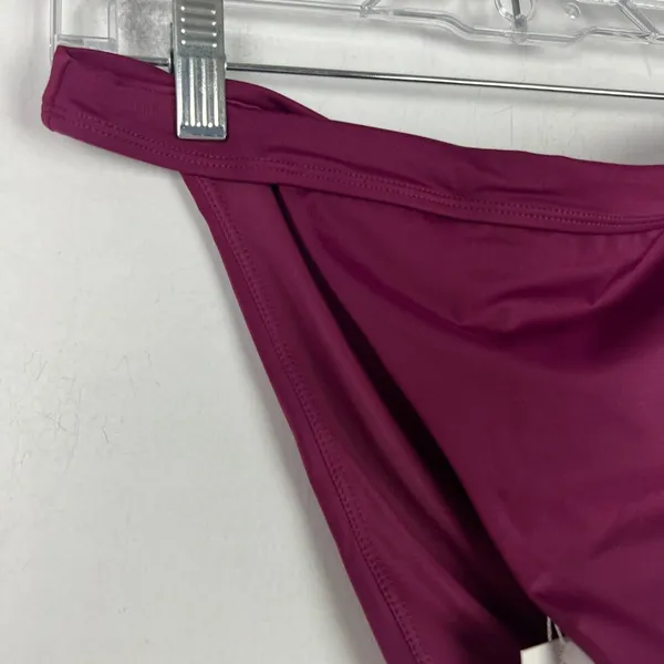 NWT Andie Swim The Caicos Bottom Bikini Bottom Flat Plum Size Medium M NEW - Image 2