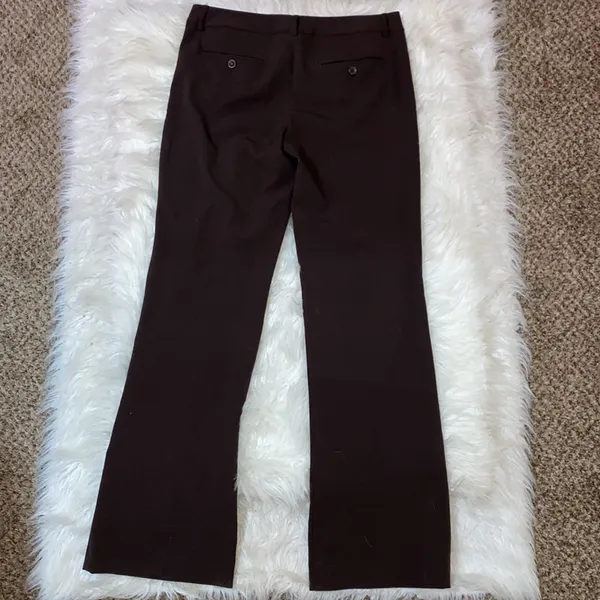 Tracy Evans Brown Wide Leg Dress Pants - Image 4