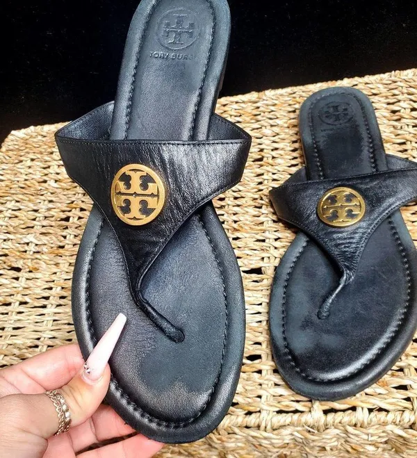 Tory Burch Black Thora Sandals - Image 2