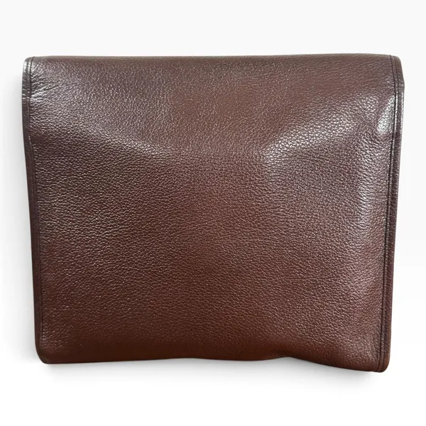 Yves Saint Laurent Vintage Shoulder Bag Small Brown Leather YSL - Image 2