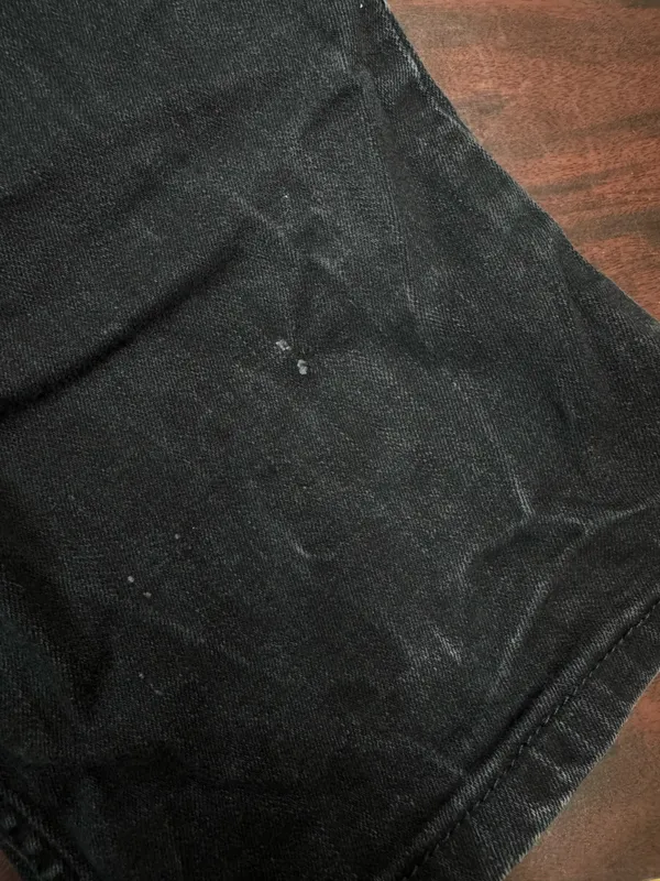 Wrangler Black Boot Cut Jeans Size 9/10x32 - Image 2