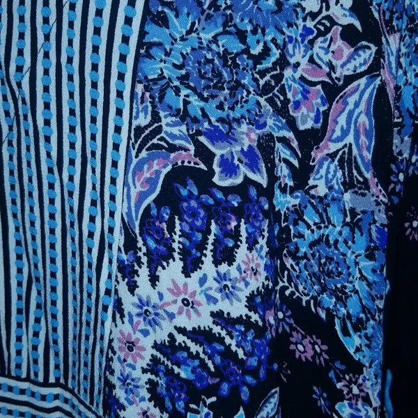 Free People Mix N Match Mixed Print Top Sz M - Image 5