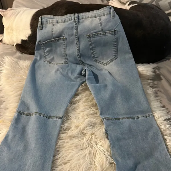 Light Blue Women's Jeans Size 4 - Image 4