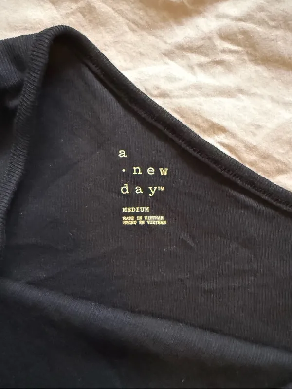 a new day Black One-Shoulder Women’s Top - Image 2