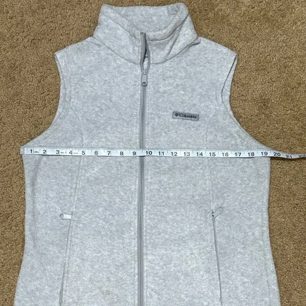 Columbia Gray Sawyer Rapids 2.0 Fleece Vest - Image 10