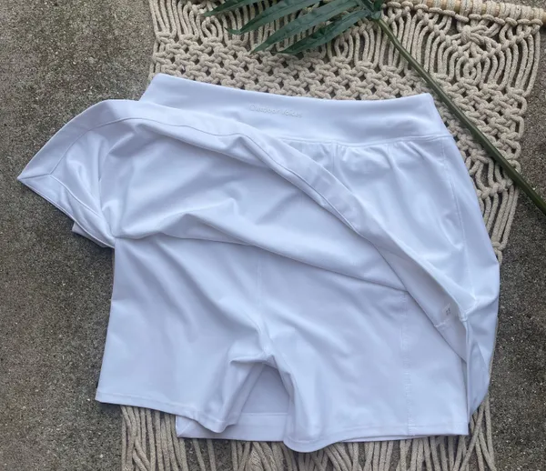 Outdoor Voices White Athletic Skirt/ Skort Size Small - Image 8