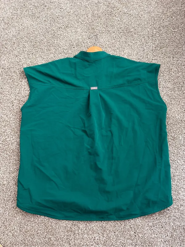Rafaela Oversized Scrub Тоp Green Sz Large - Image 2