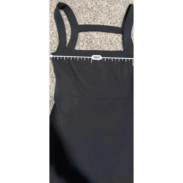 Selfie Leslie Womens Black High Low Ruffle Open Back Cocktail Dress Size Medium - Image 7