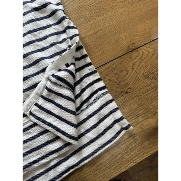 Aerie Striped Oversized M Terry‎ Relaxed Fit Tunic Swim Coverup Nautical Pool - Image 6