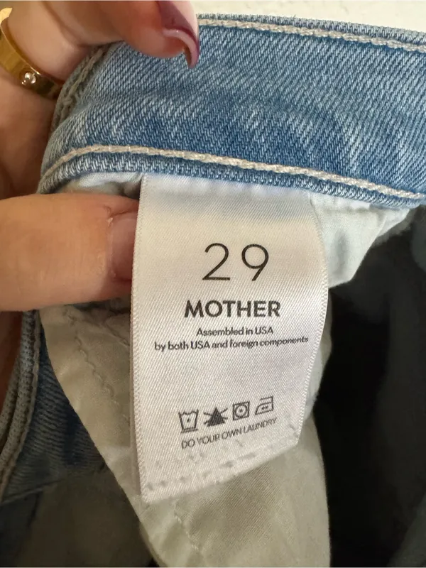 MOTHER The hustler ankle fray jeans size 29 in lost art - Image 10