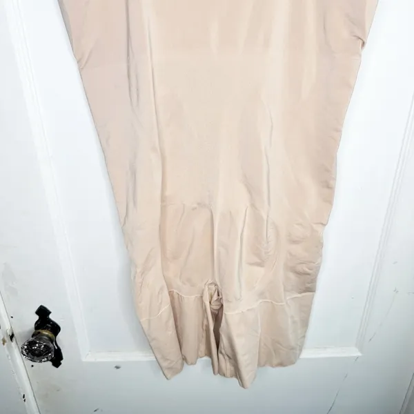 SPANX OnCore Open-Bust Mid Thigh Bodysuit Soft Nude NEW Size 1X Slimming Shaping - Image 15
