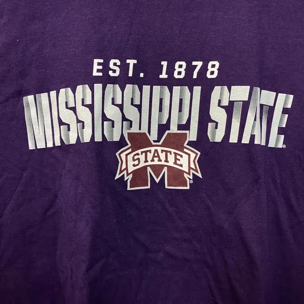 Mississippi state purple Tshirt size medium - Image 2