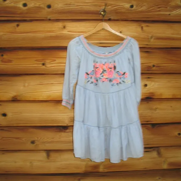 Free People Blue Dress - Image 3