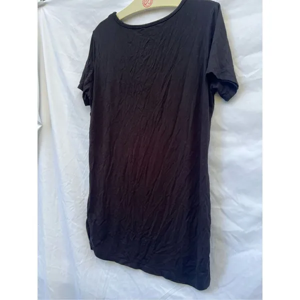 Simlu Black Woman’s Shirt With Open Back Size XL - Image 2