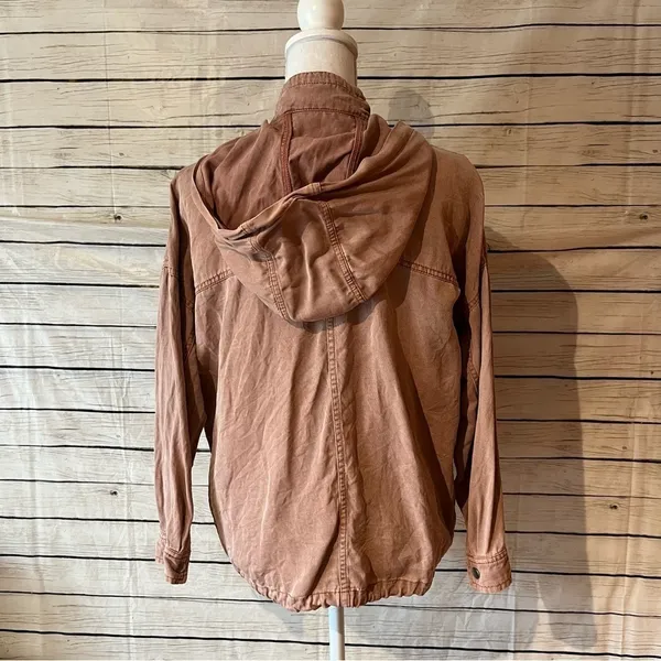 Lucky Brand Zipper Utility Jacket In Rose - Image 9