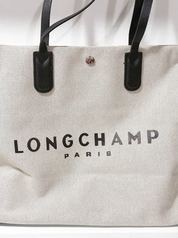 Longchamp Paris Women Epure Canvas Shoulder Bag Tote - Image 4