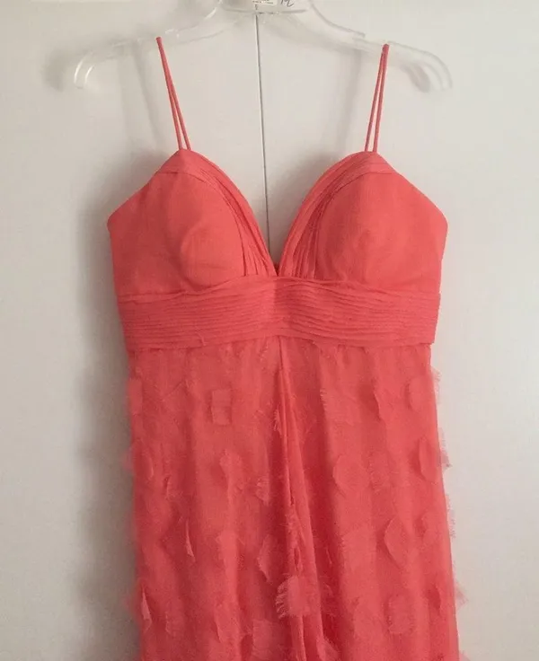 Coral prom dress - Image 2