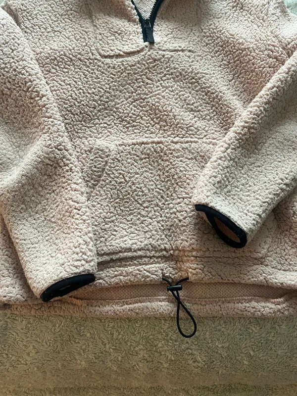 Fleece Pullover Pink - Image 3