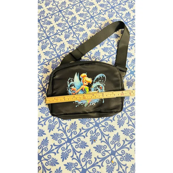 Adorable Tinkerbell fairy inspired fanny pack waist belt pouch bag purse - Image 5