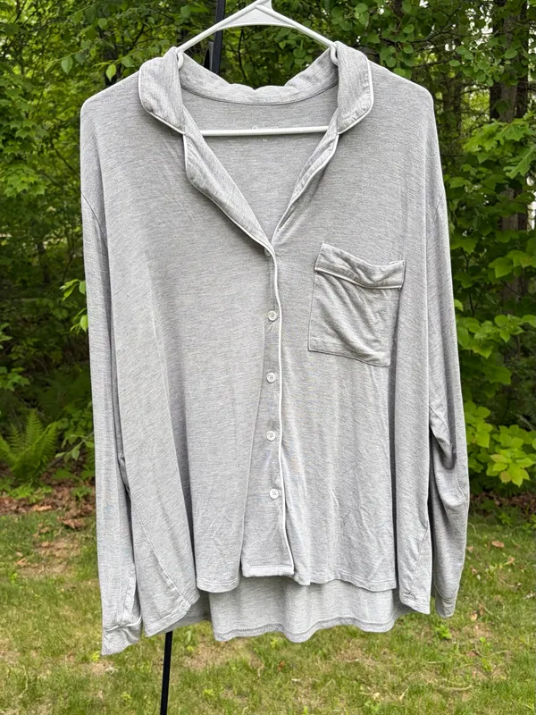 Quince Matching Bamboo 2 Piece Pajama Set Size XL - Image 6