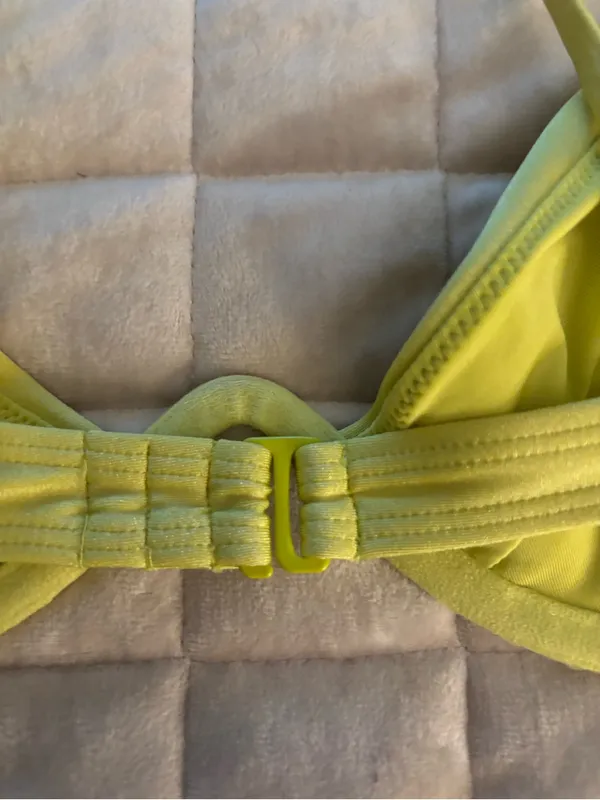 Garage Neon Yellow Bikini Women’s Size L - Image 3