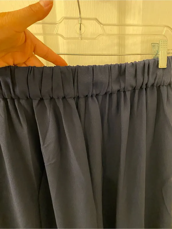 Madewell Dark Navy Wide-Leg Pants - Image 5