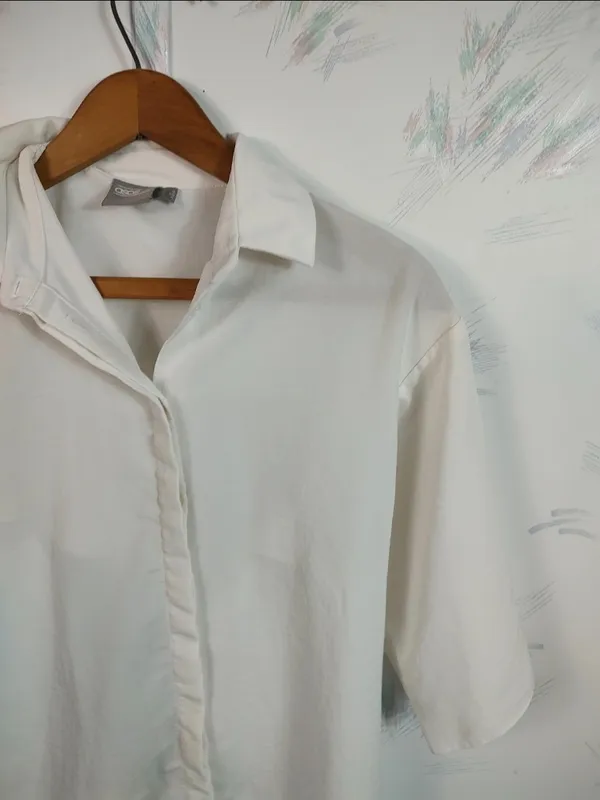 ASOS White Button Down Shirt 4 - Image 2