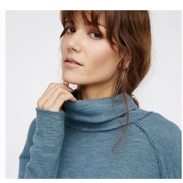 Free people we the‎ free long sleeve cowl neck - Image 4